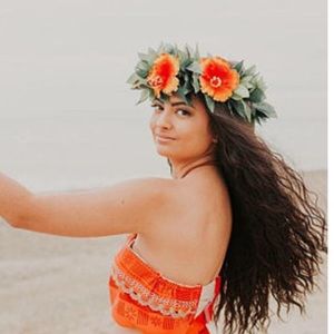 Haku Lei Headpiece